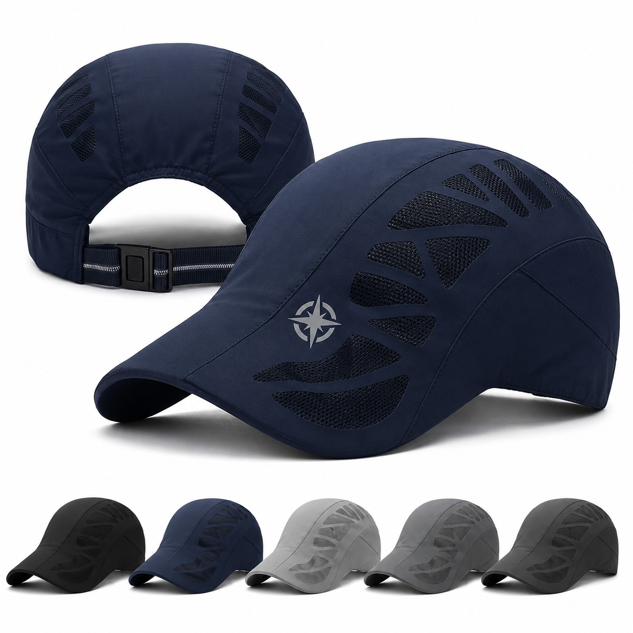 Vented Polyester Outdoor Cap