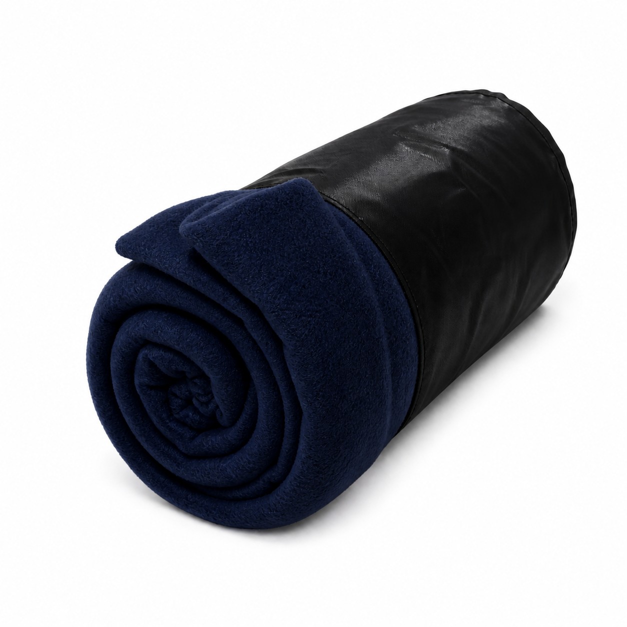 Large Fleece Throw Blanket — Dark Blue