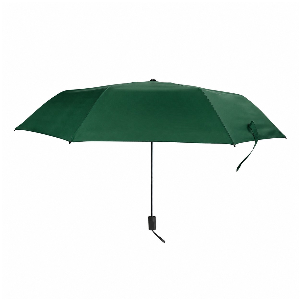 Manual Folding Travel Umbrella — Forest Green