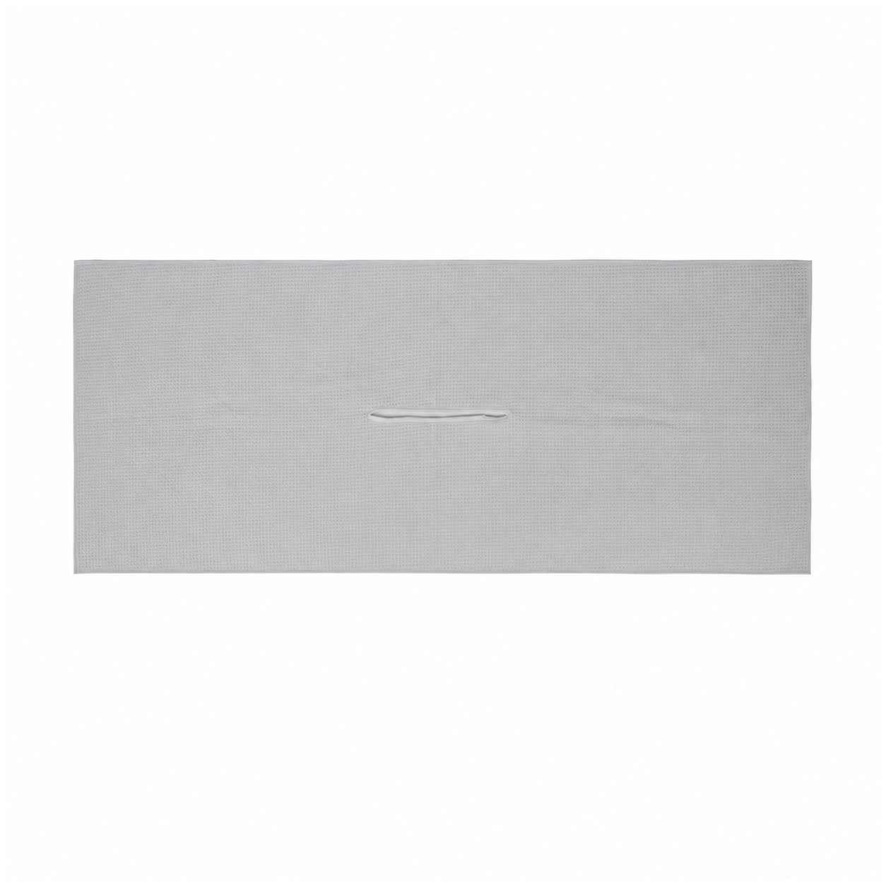 Microfiber Caddie Towel With Club Slit — Silver