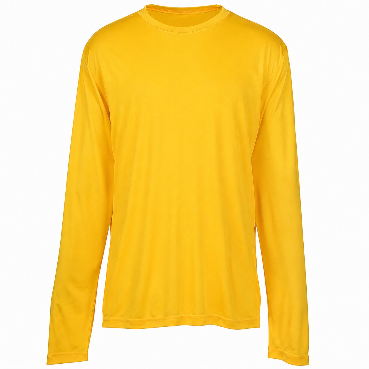 Performance Polyester Long Sleeve Tee — view 2