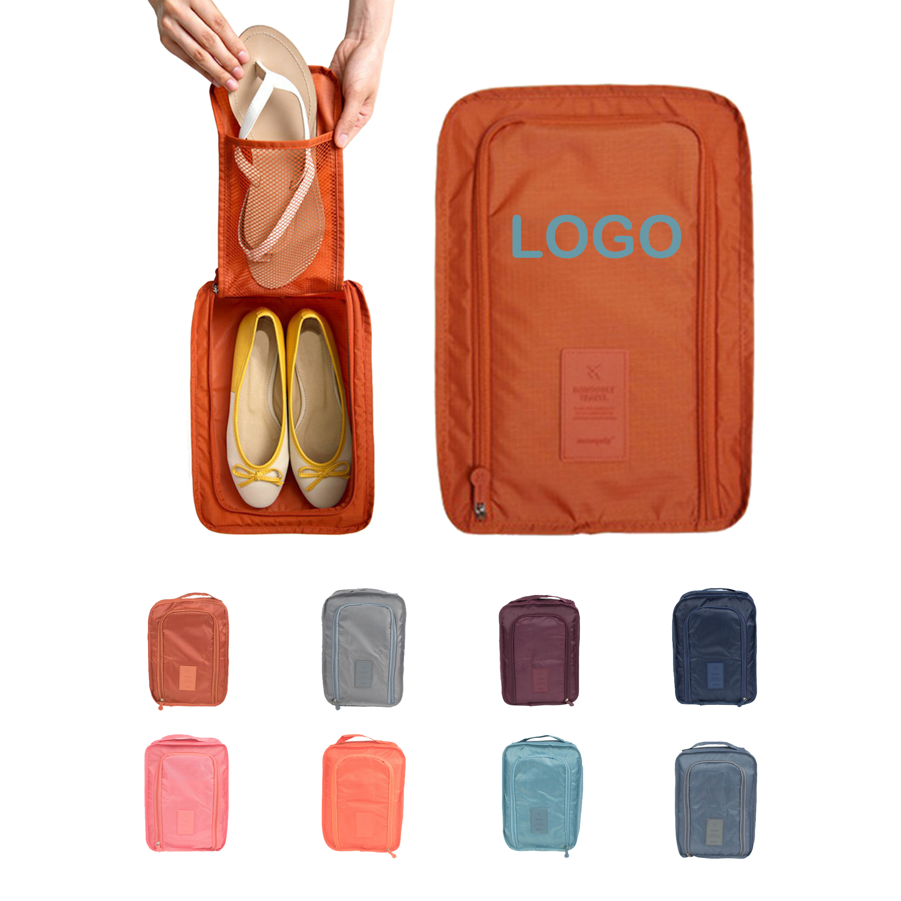 Oxford Foldable Shoe Bag