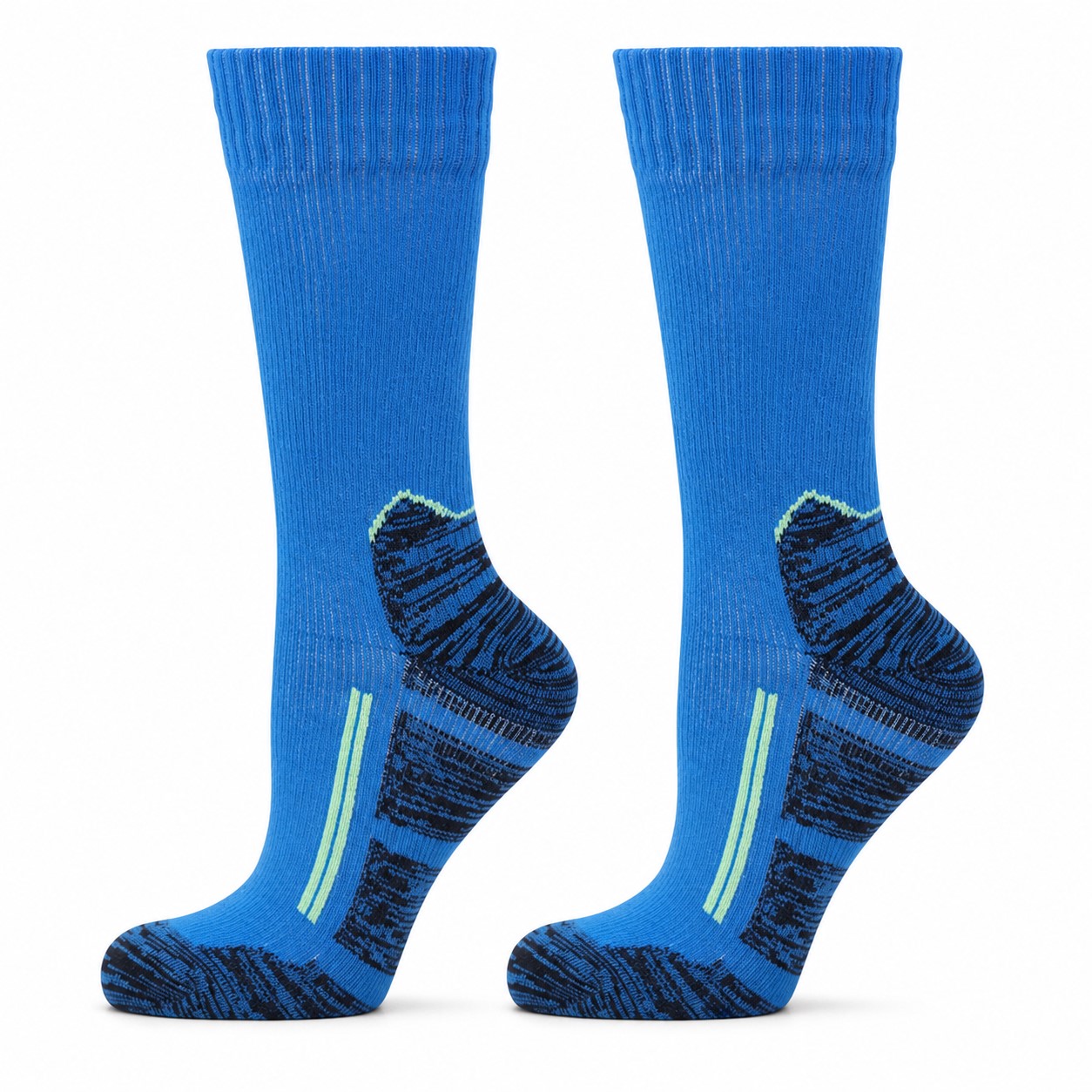 Seamless Waterproof Nylon Polyester Crew Socks — view 2