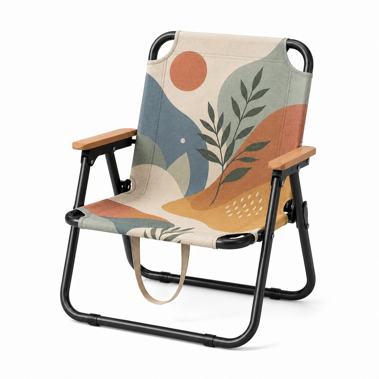 Portable Oxford Folding Camping Chair