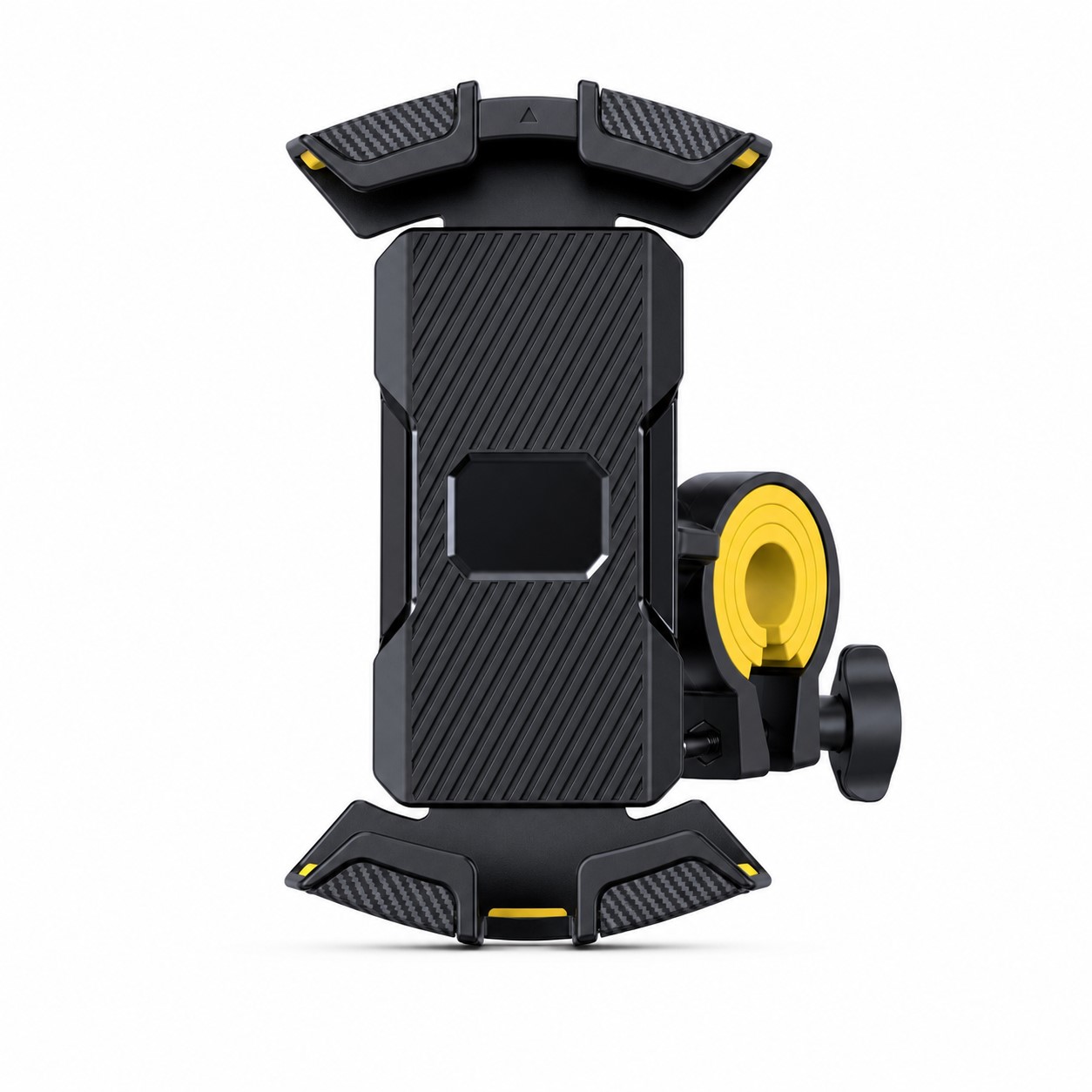 Motorcycle Phone Holder With Button Adjuster — view 2