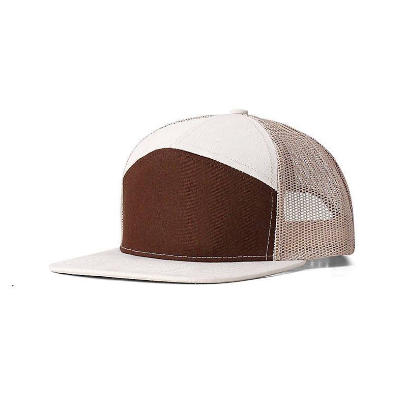 Cotton Seven Panel Trucker Cap — view 2