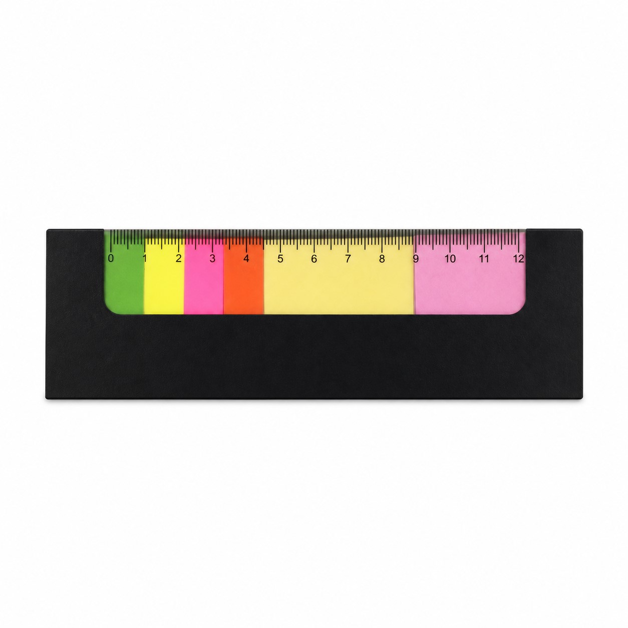 Paper Sticky Note Set With Ruler — view 2