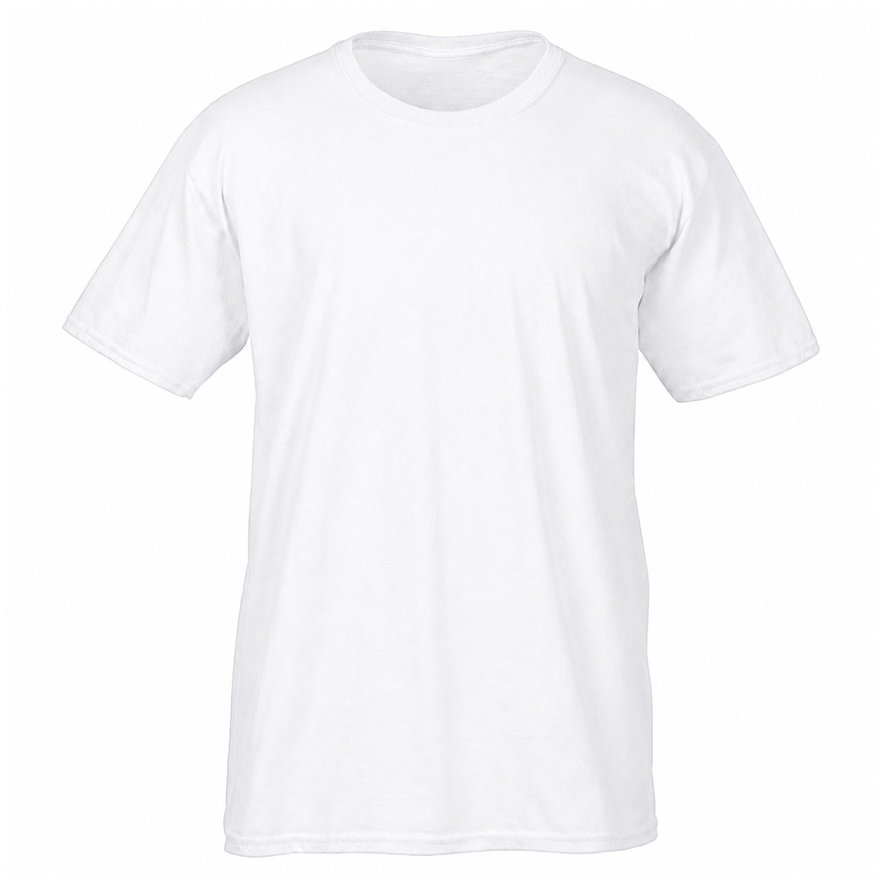 Soft Ringspun Cotton Crewneck Tee — White
