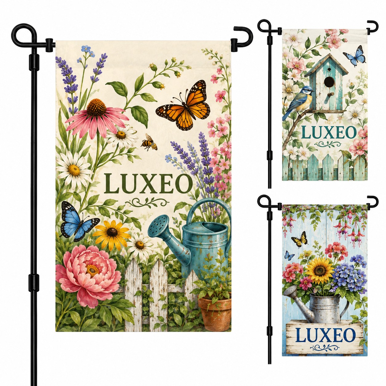 Polyester Garden Flag Double Sided