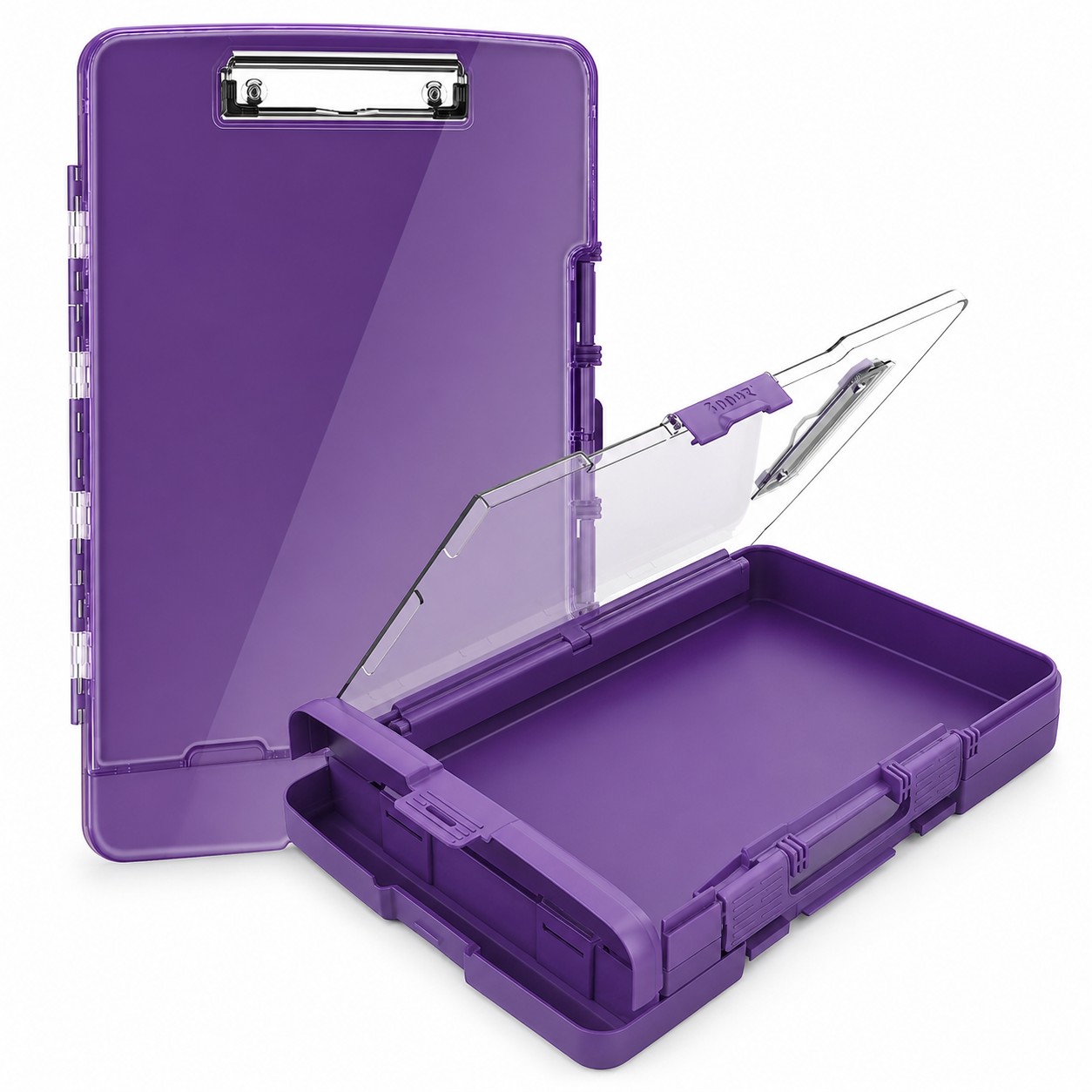 Two Level Plastic Storage Clipboard — view 2