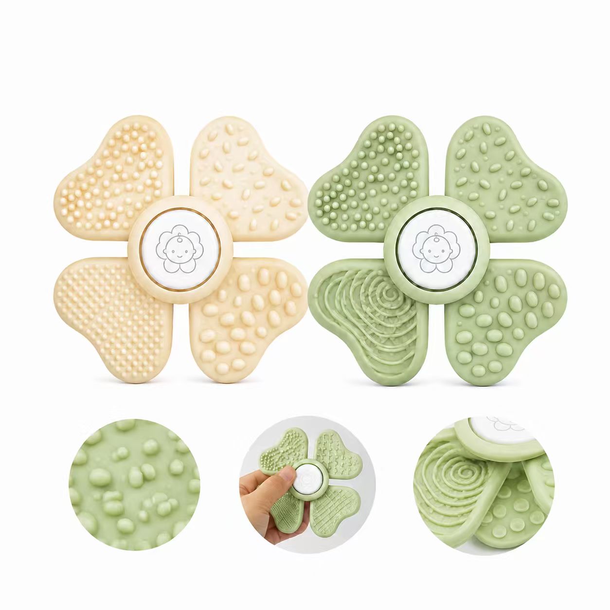 Four Petal Silicone Sensory Spinner