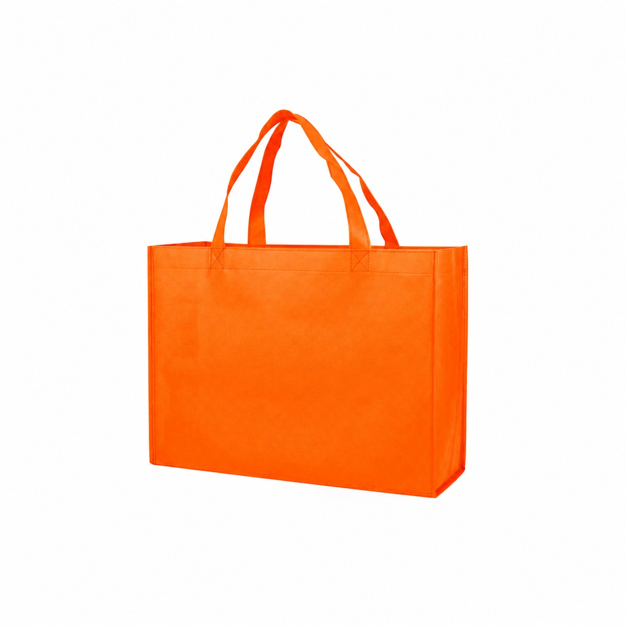 80GSM Non-Woven Shopping Tote Bag — Orange