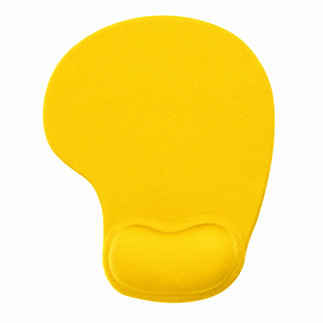 9" Gel Wrist Mouse Pad — Yellow