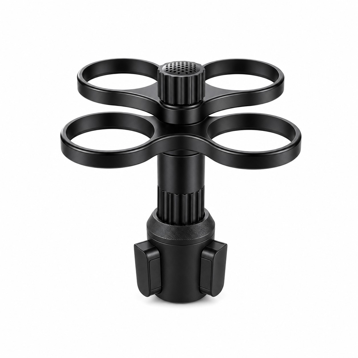 Tiered Four Cup ABS Car Drink Holder — view 2