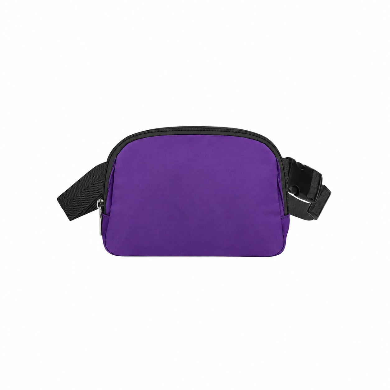 Zippered Storage Fanny Pack — Purple
