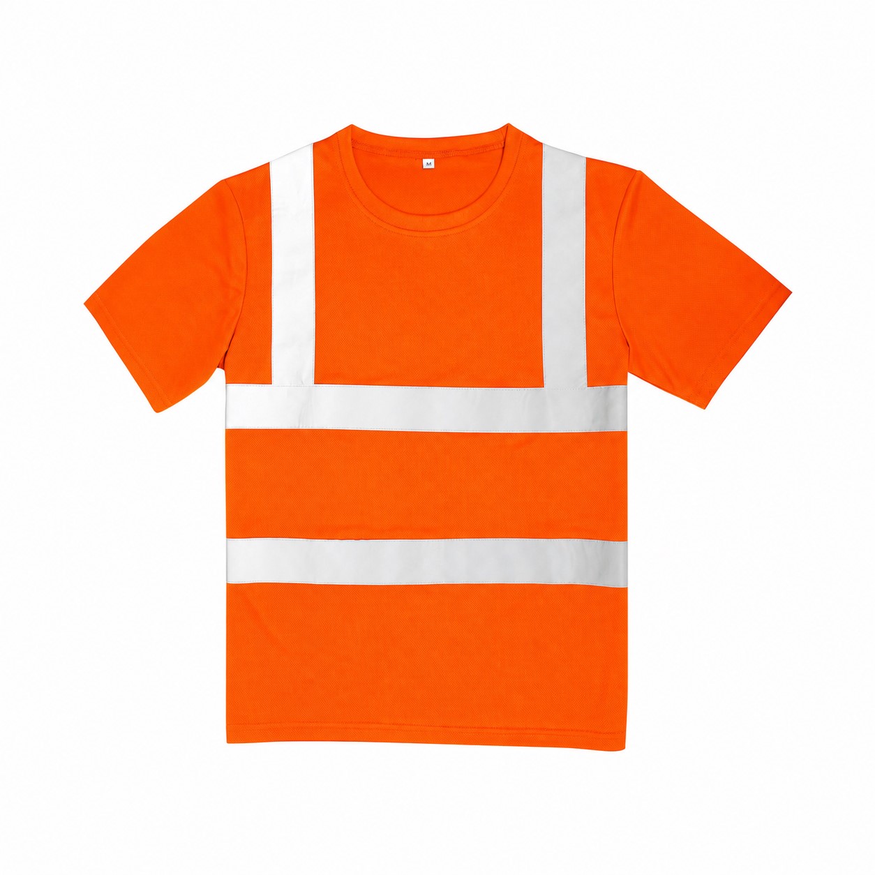 High Visibility Reflective T-Shirt — Orange