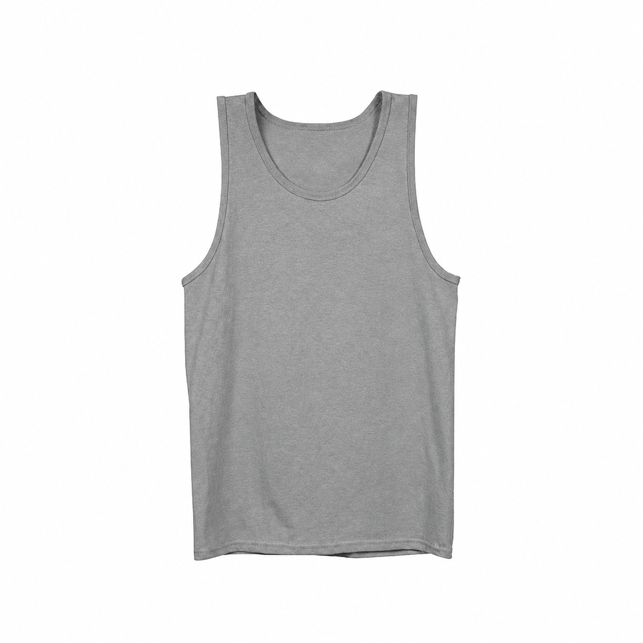 Classic Cotton Men's Tank Top — Gray
