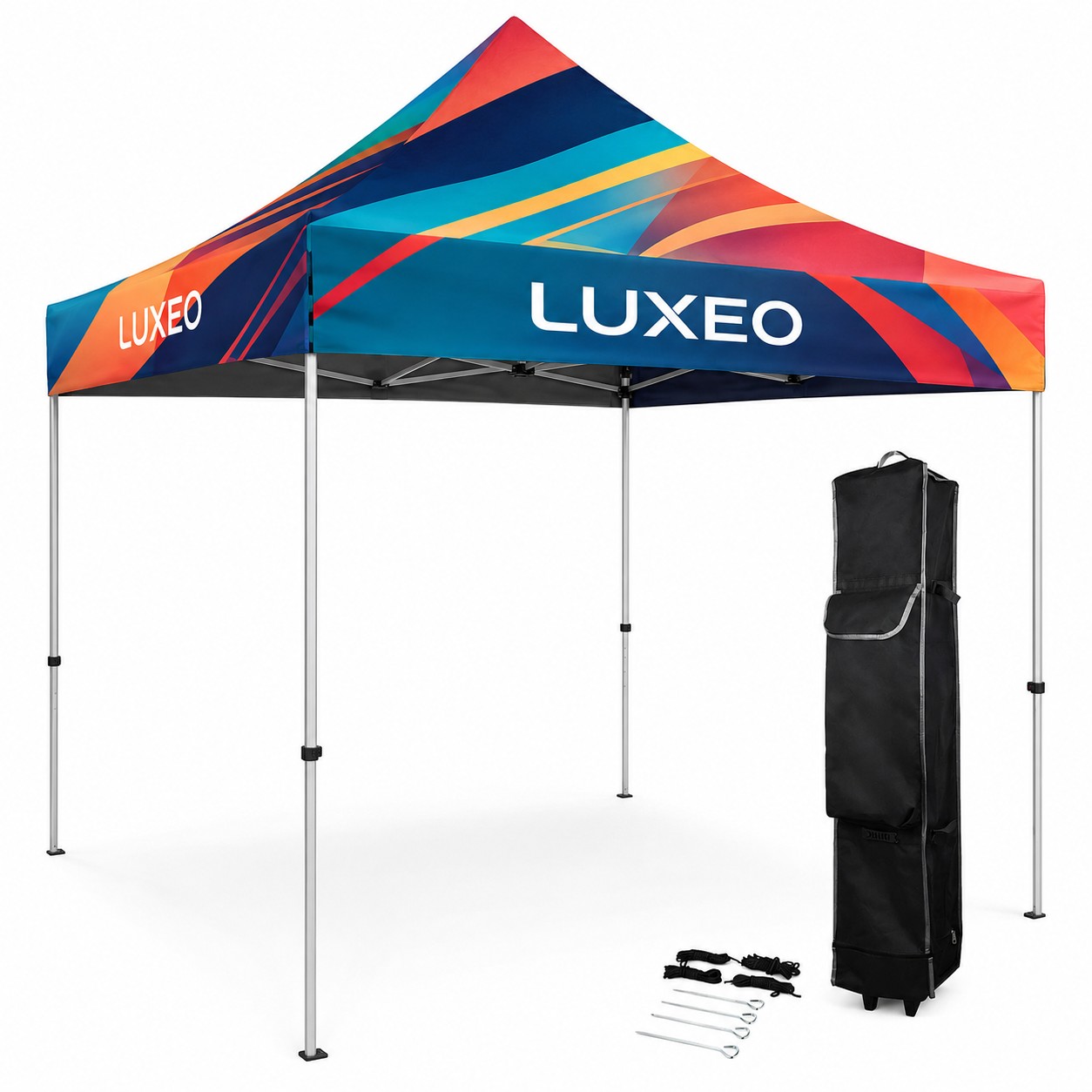 10-Foot Square Steel Frame Canopy Kit