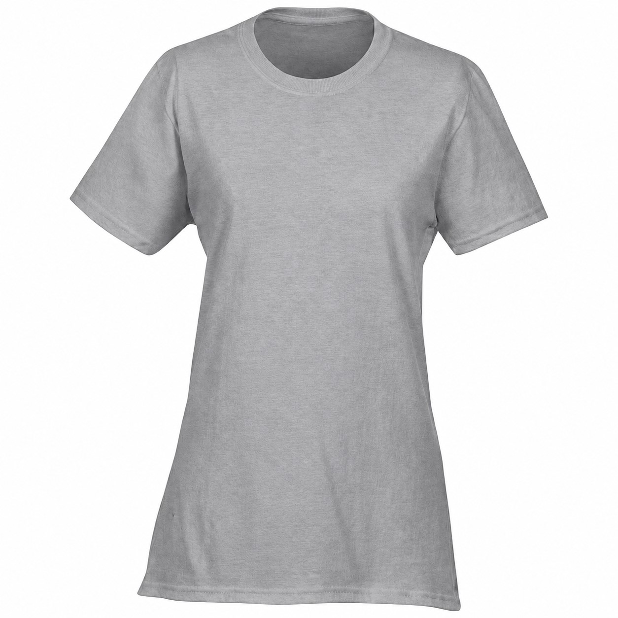 Ladies Blend Short Sleeve Tee — Gray
