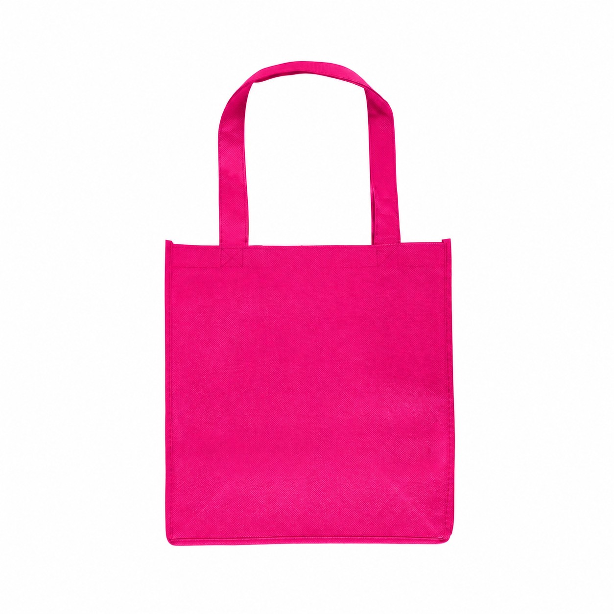 Grocery Tote Bag — Fuchsia Pink