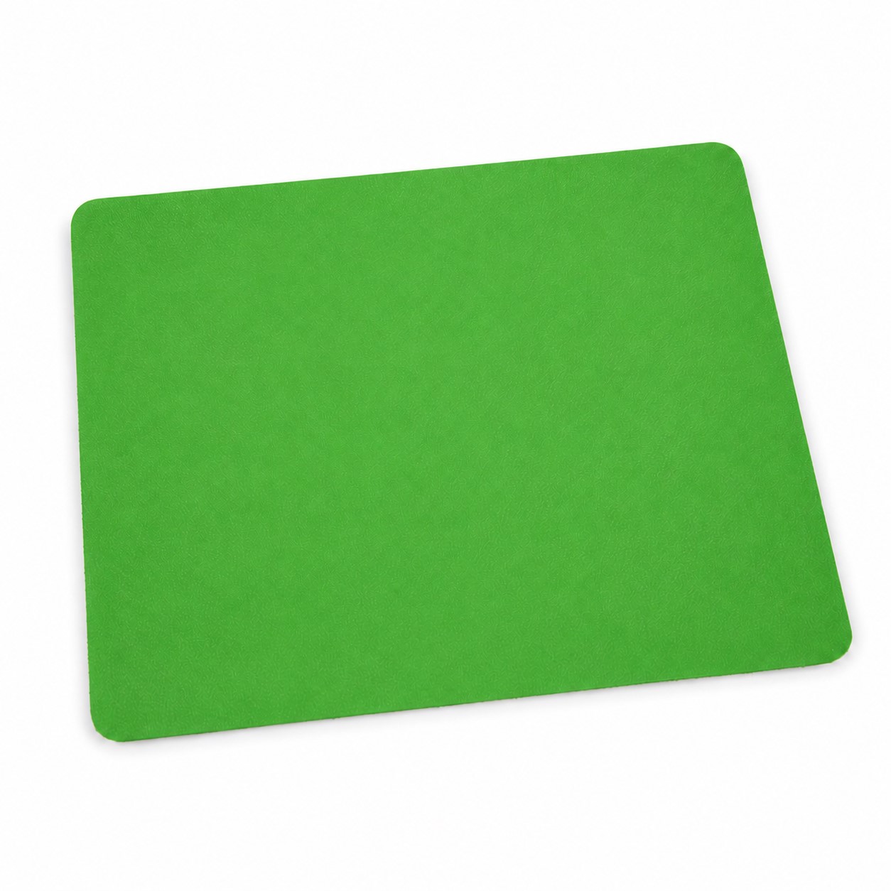 Double-Sided PU Mouse Pad With Coaster — Fresh Green