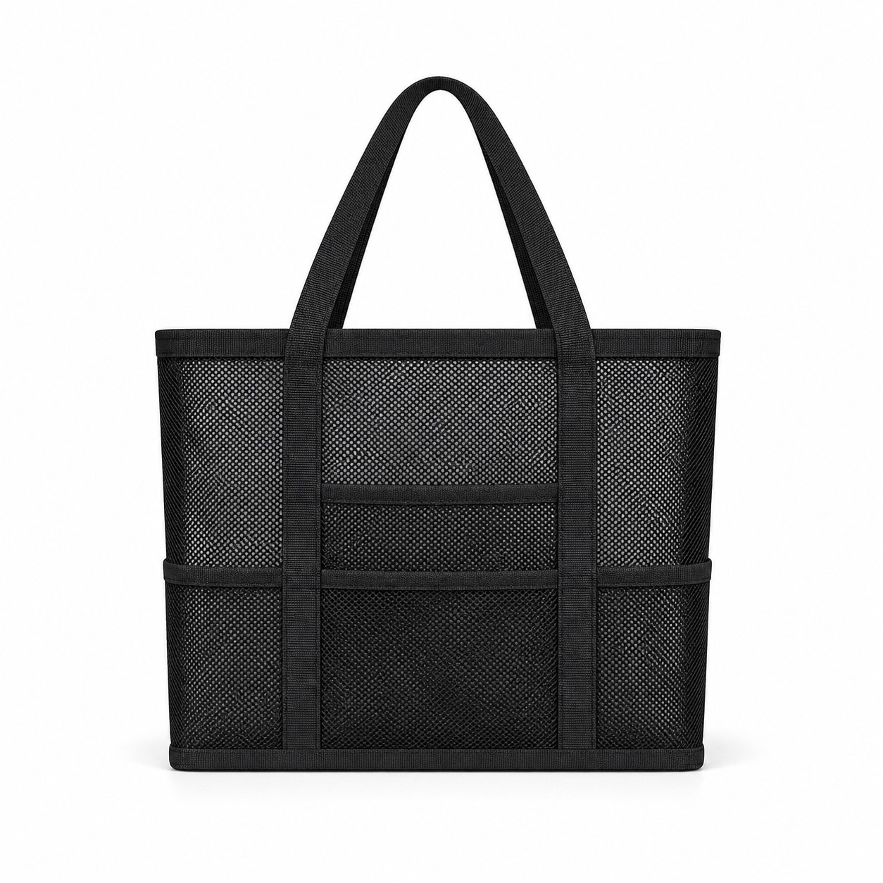 Nylon Mesh Eight Pocket Beach Tote — view 2