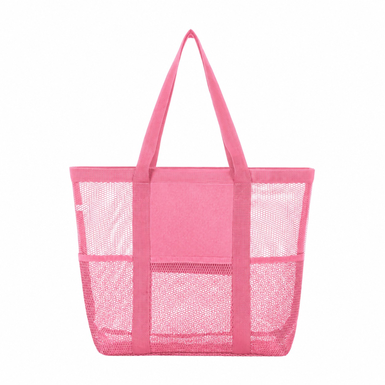 Nylon Roomy Tote Bag — Pink