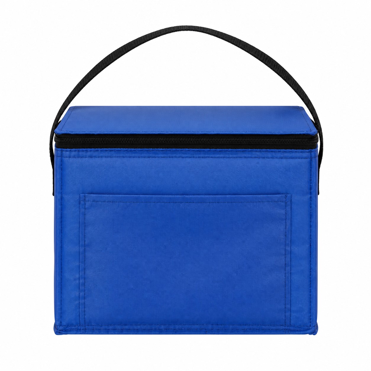 Handled Polyester Insulated Beverage Carrier — view 2