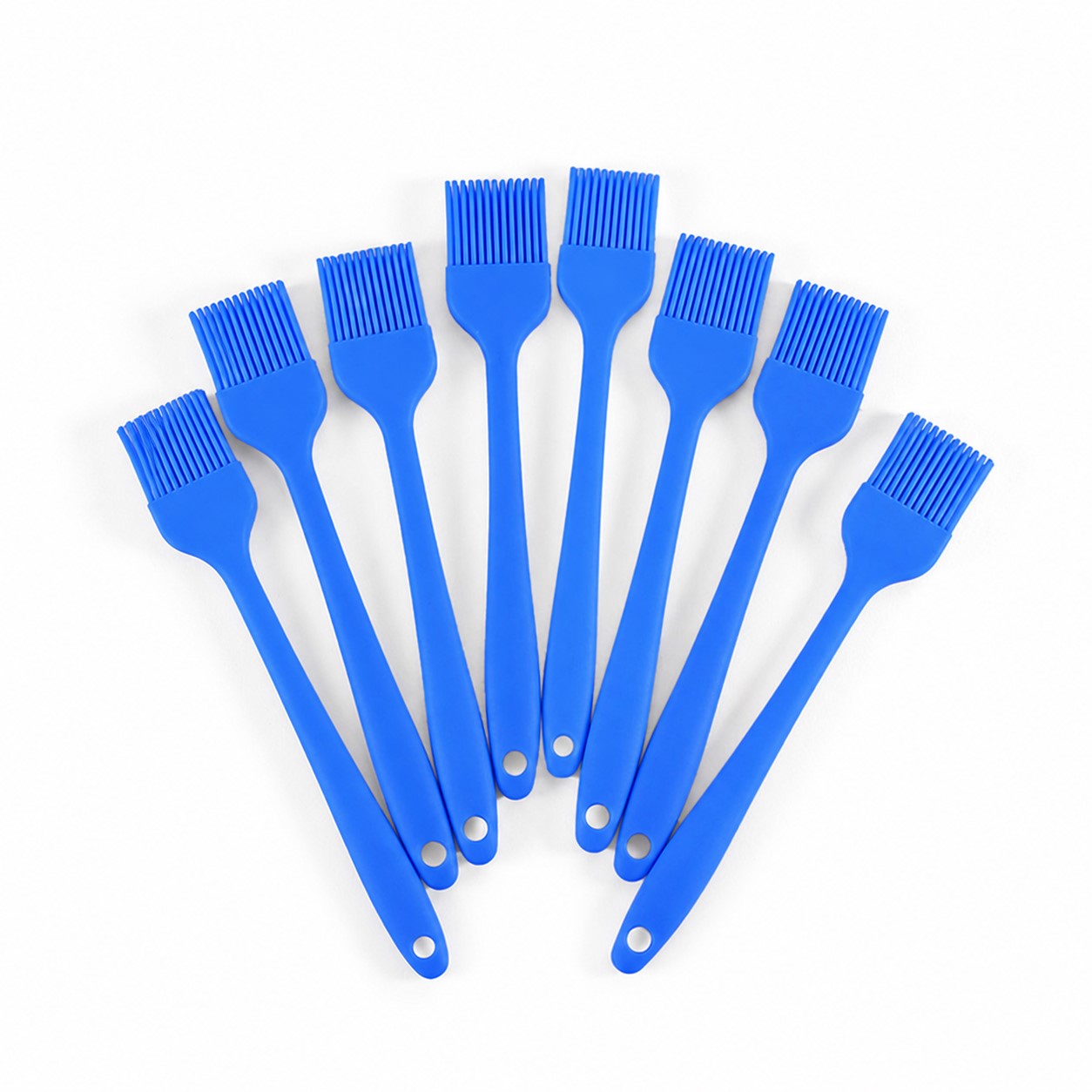 Silicone Basting Brush With Long Handle — Blue