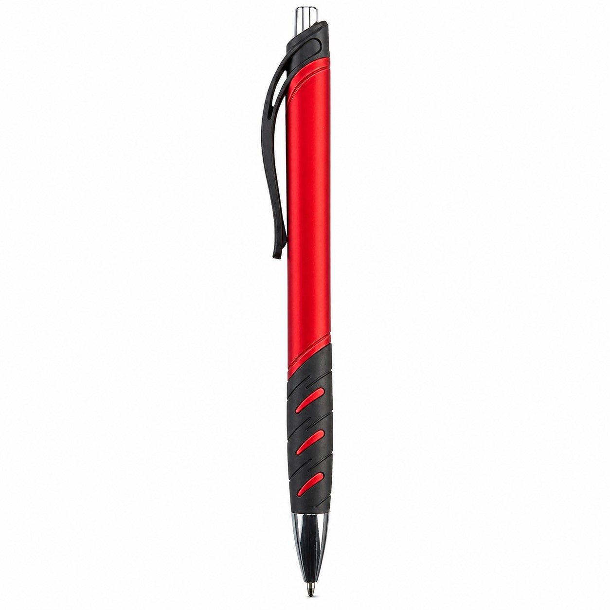 Metallic ABS Retractable Pen With Contoured Grip — view 2