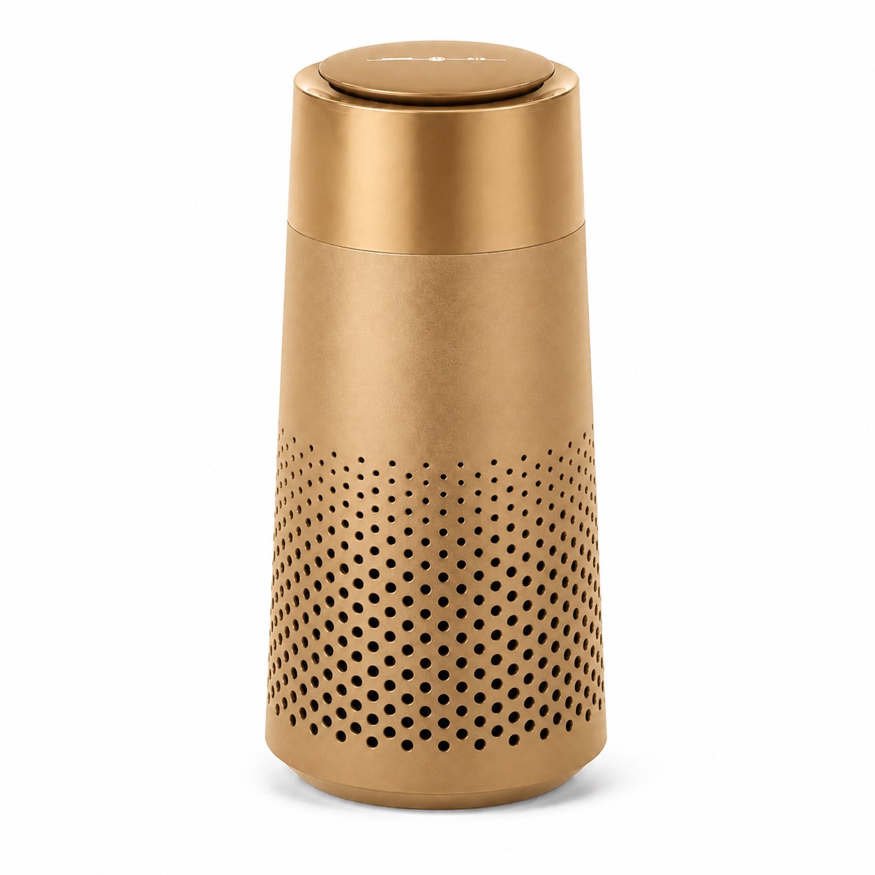 Portable HEPA Car Air Purifier — Bronze Gold