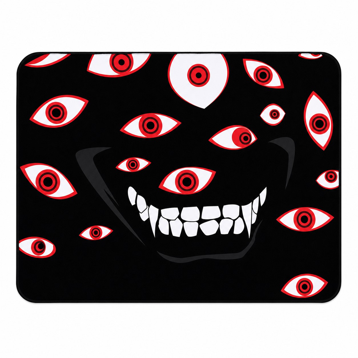 Washable Polyester Entry Mat With Rubber Backing — view 2