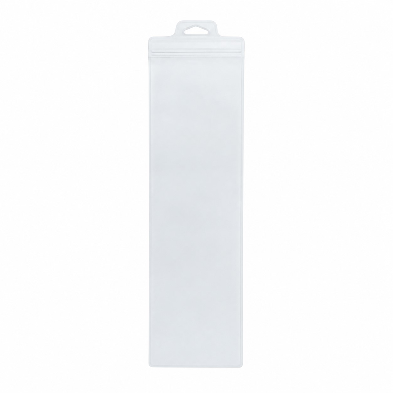 Slim Frosted PVC Snap Storage Bag — view 2