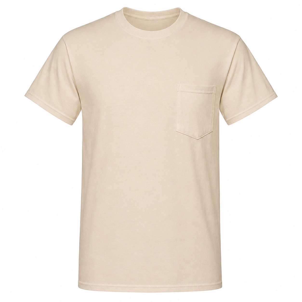 Crewneck Short Sleeve Pocket T-Shirt — view 3