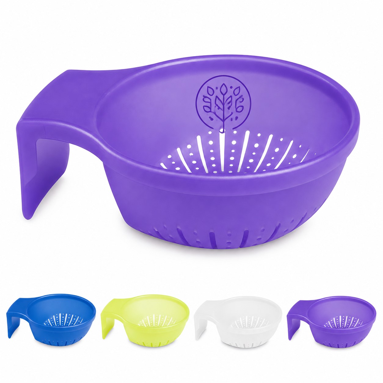 Handled Silicone Sink Colander