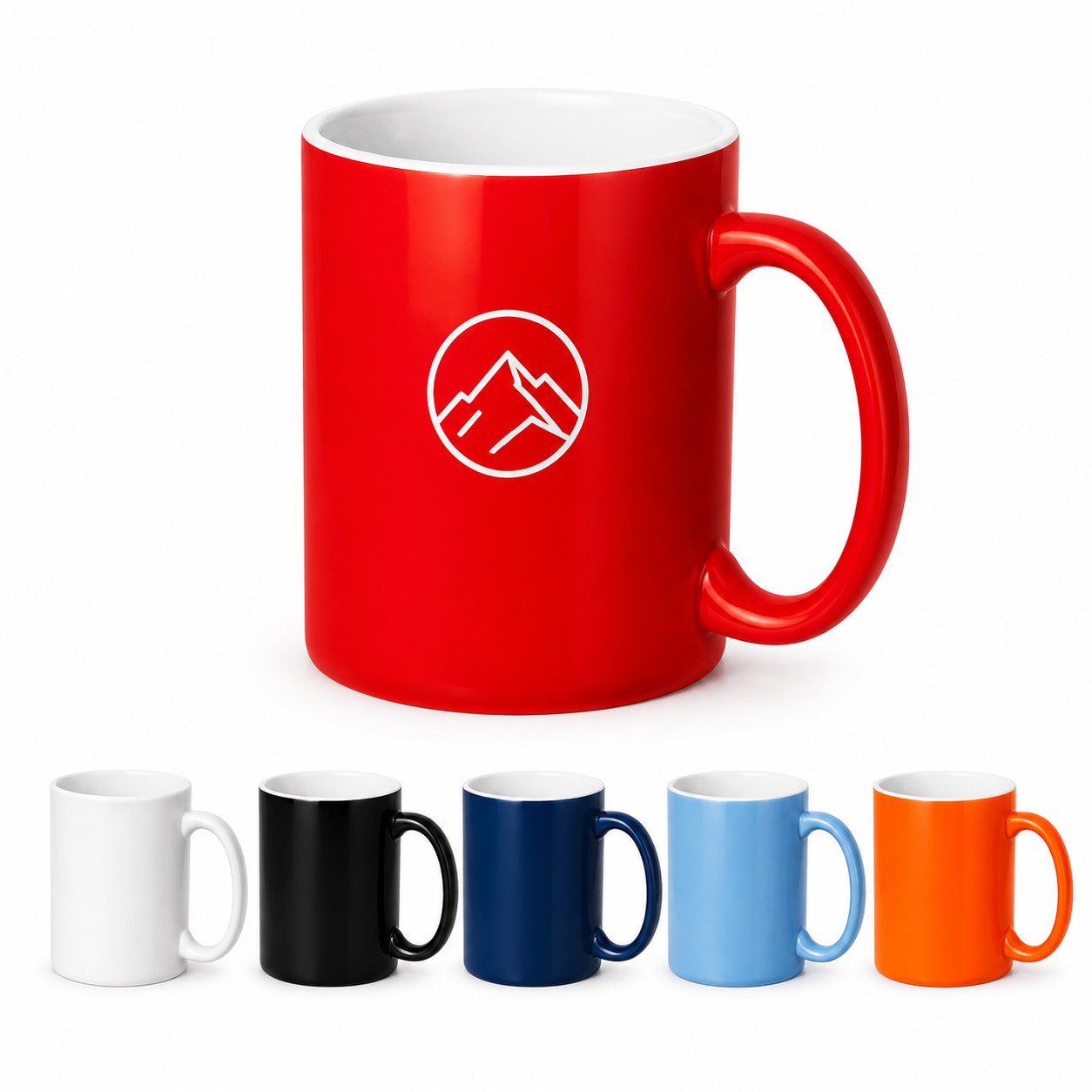 Glossy 11 Oz Ceramic Coffee Mug