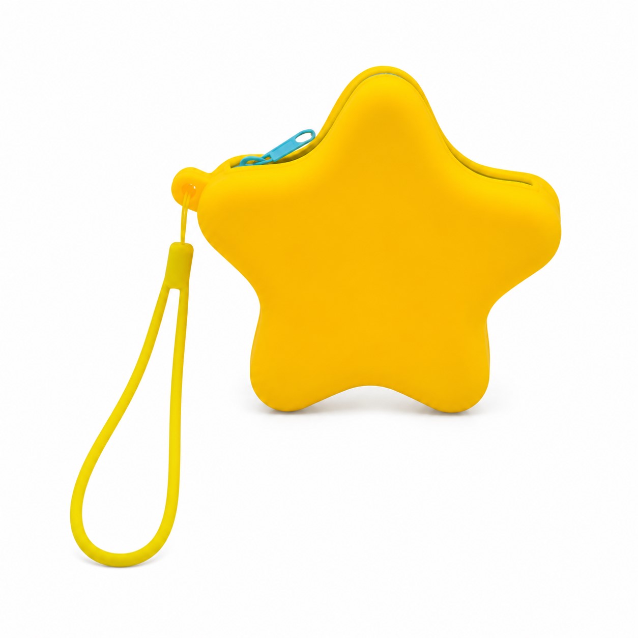 Star Silicone Coin Pouch With Hanging Strap — view 2