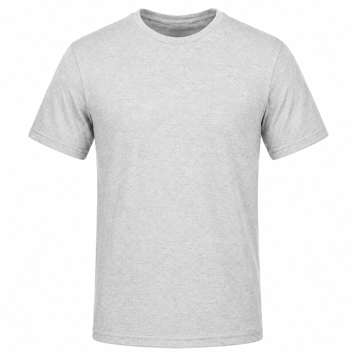 Contrast Quarter Zip Performance Pullover — Silver