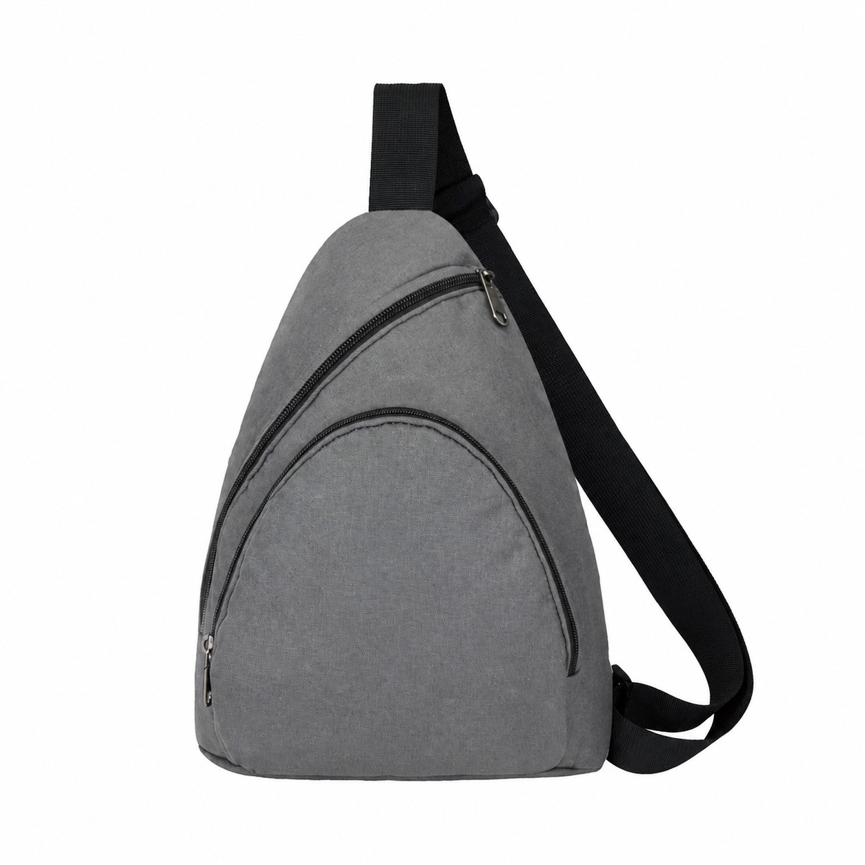600D Waterproof Sling Backpack — Gray