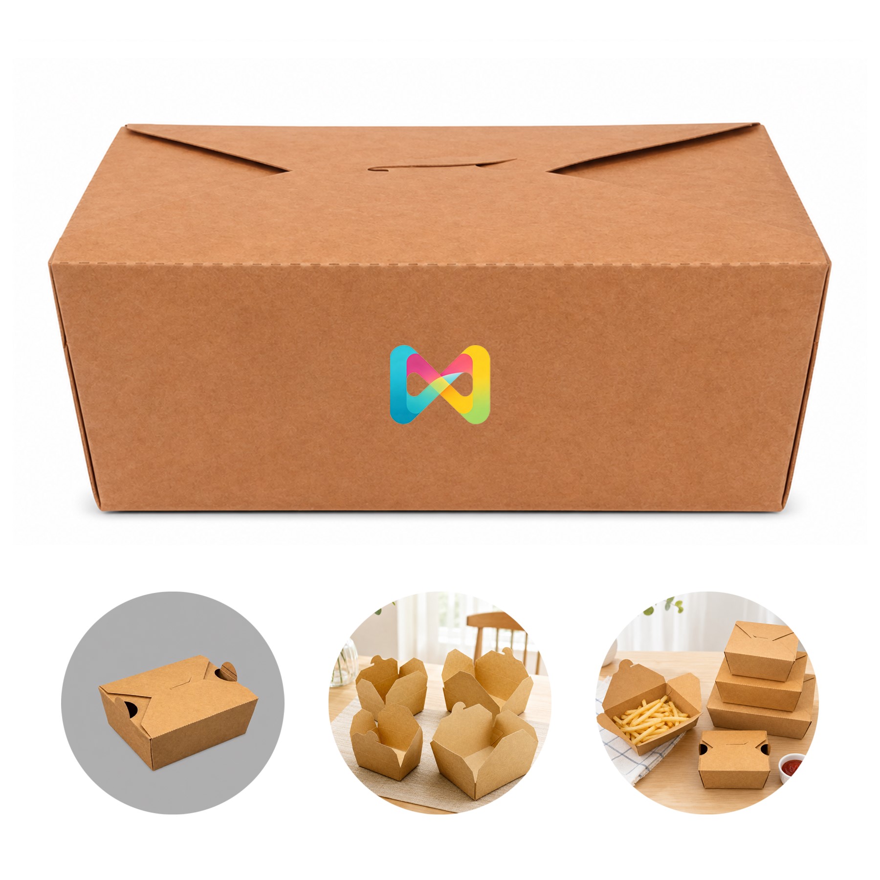 Paper Lunch Bag With Tuck Top