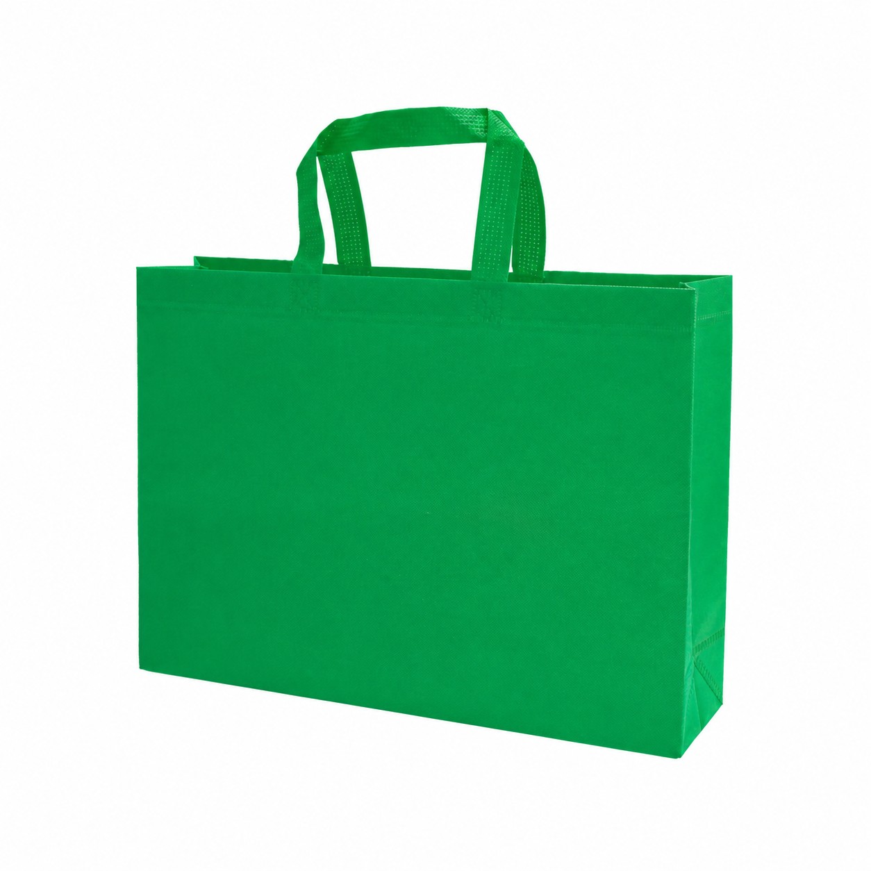 Heat-Sealed Edge Tote Bag — Kelly Green
