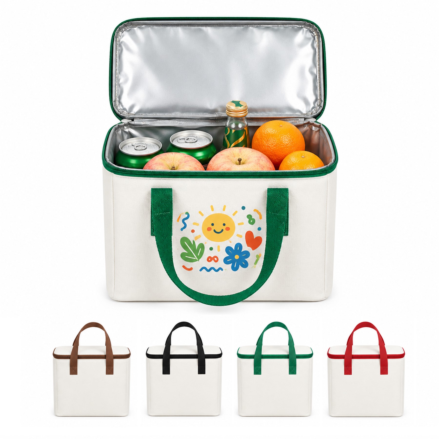 Oxford Fabric Eight Can Cooler Bag