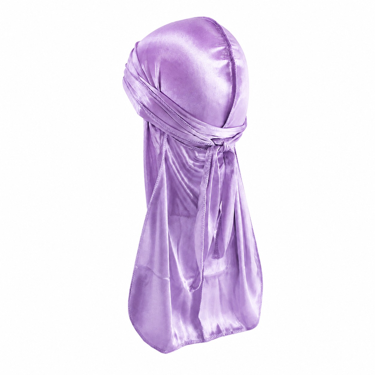 Polyester Pirate Head Wrap Scarf — Light Purple