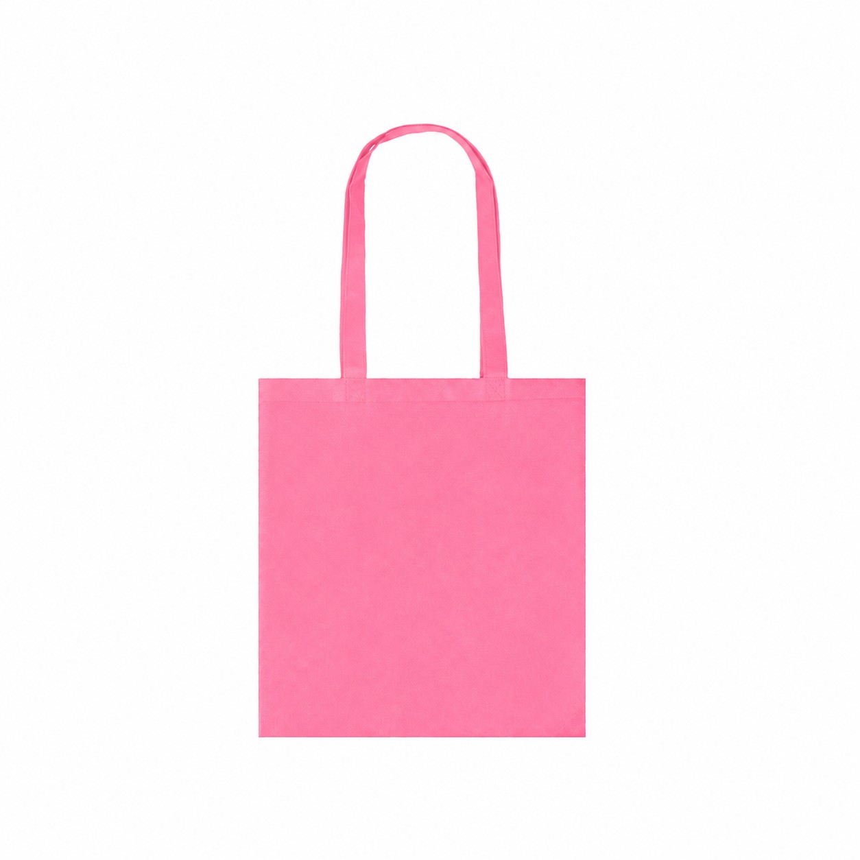 80GSM Non-Woven 13" Tote Bag — Pink