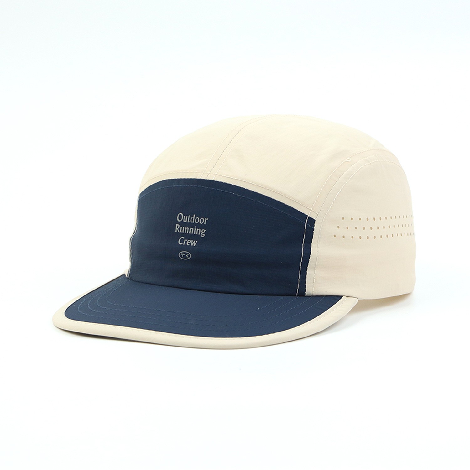 Polyester Short Brim Running Cap — view 2
