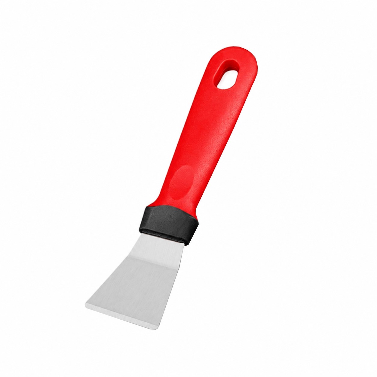 Griddle Stainless Grease Scraper — Red