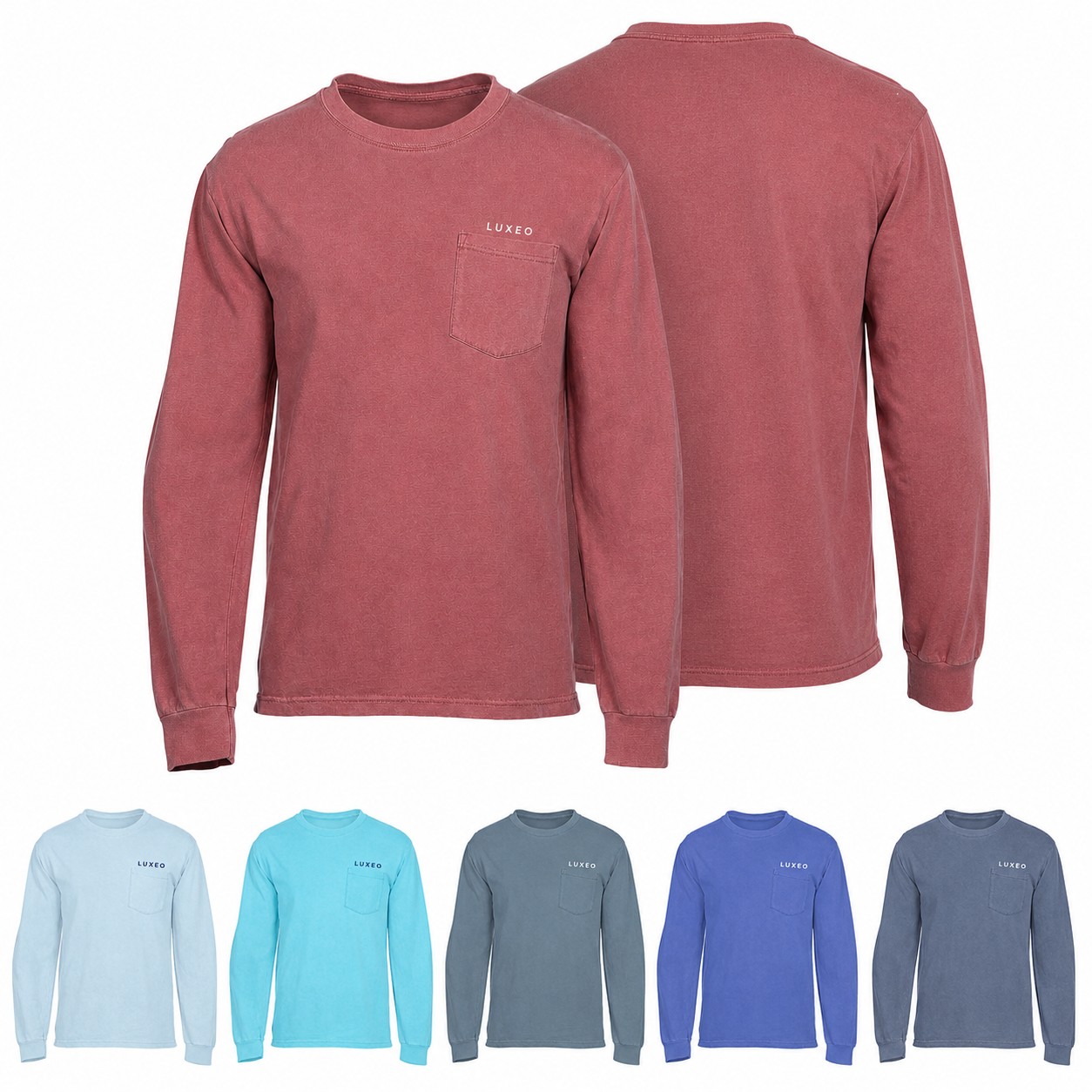 Ringspun Cotton Pocket Long Sleeve Shirt