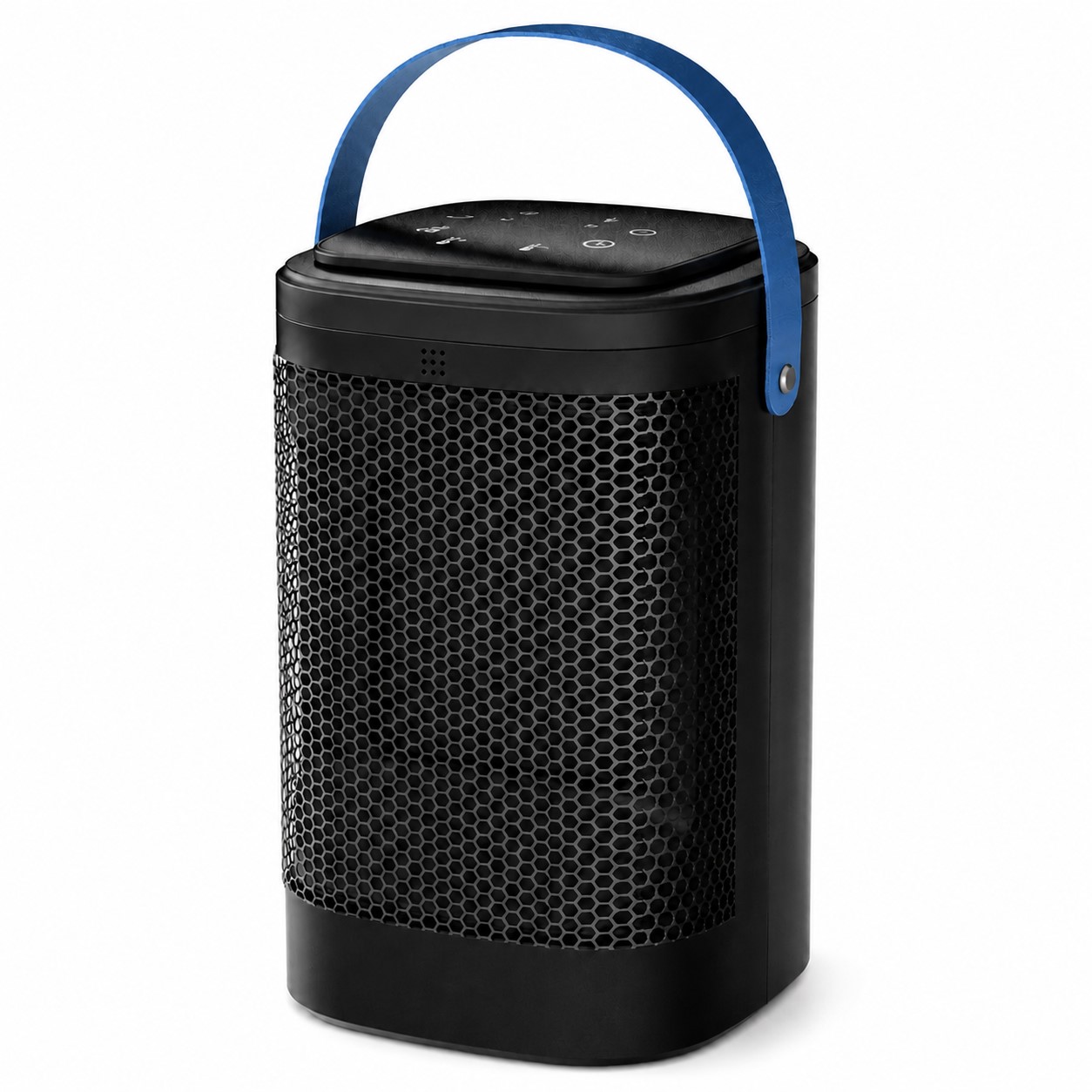 Portable Ceramic Indoor Space Heater — Blue