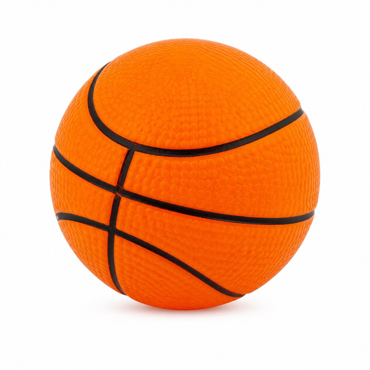 Pebbled Basketball Squeeze Ball — view 2