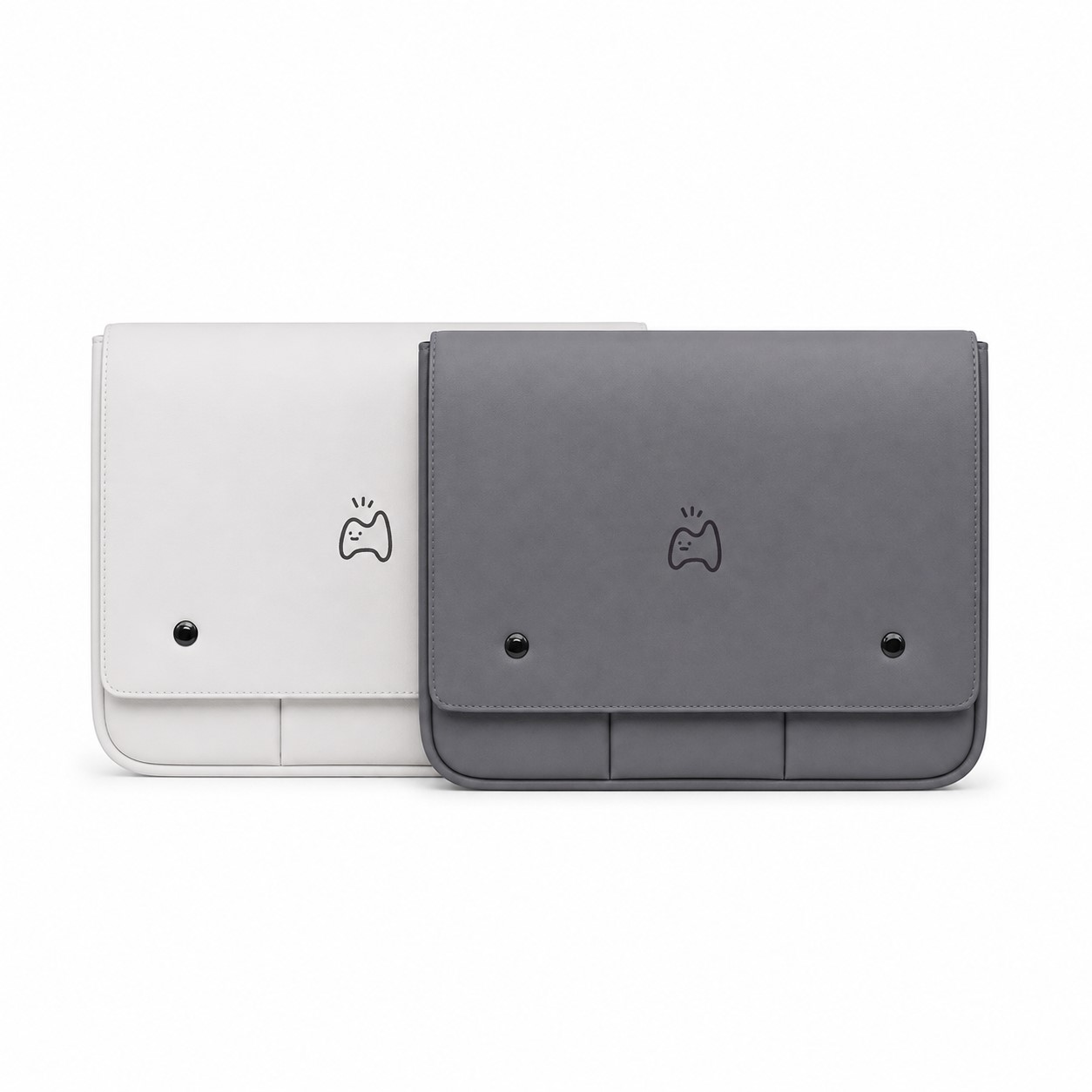 Six Pocket Polyester Device Sleeve Bag